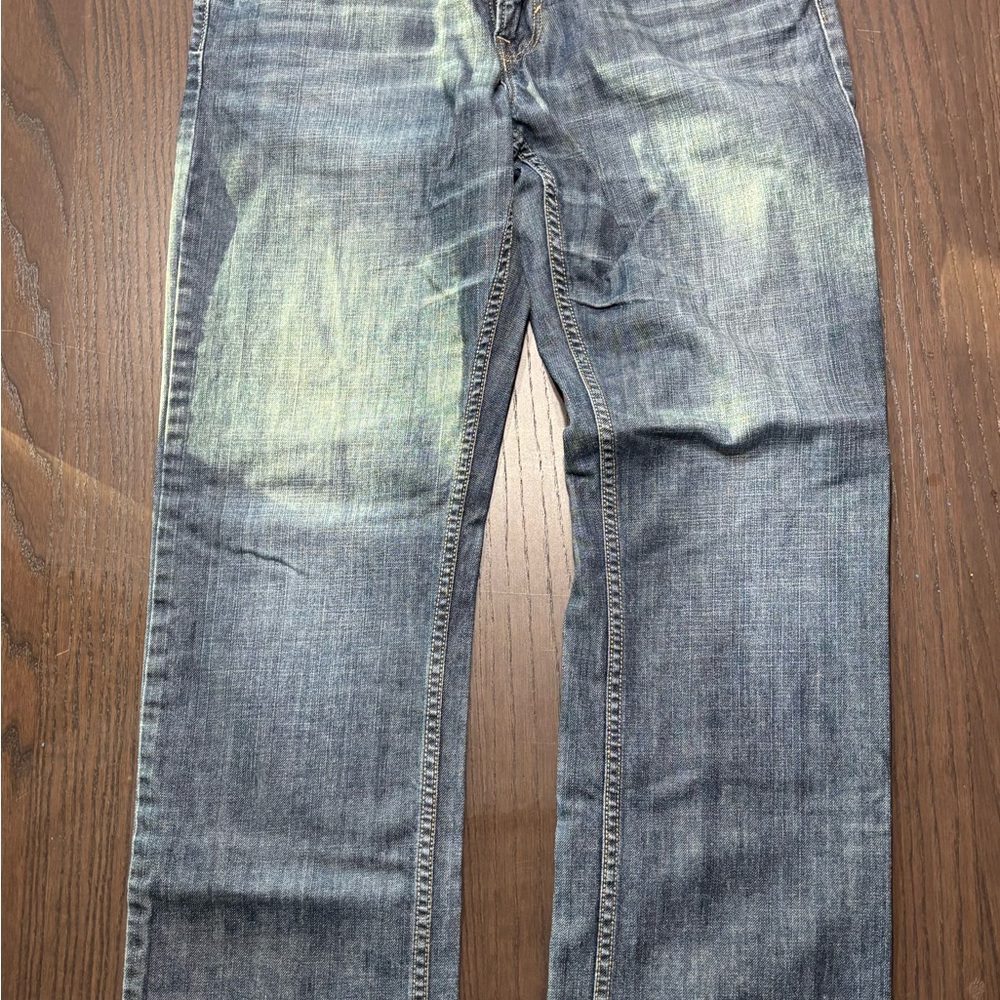 American Eagle Outfitters Men's Faded Blue Jeans 31x32